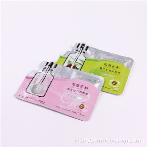 BPA free custom printed Aluminum Foil Cosmetic Packaging bag